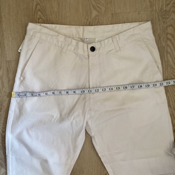 Relaxed Fit Men's Cotton Casual Pants Minimalist & Coastal Grandfather Aesthetic - Picture 9 of 12